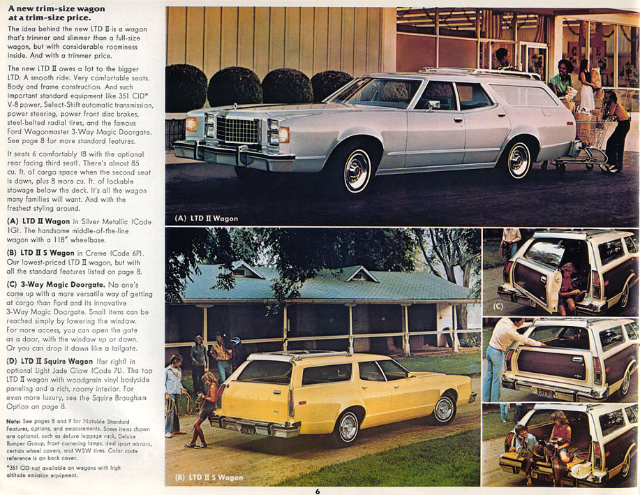 1977 Ford Wagons Brochure Page 12